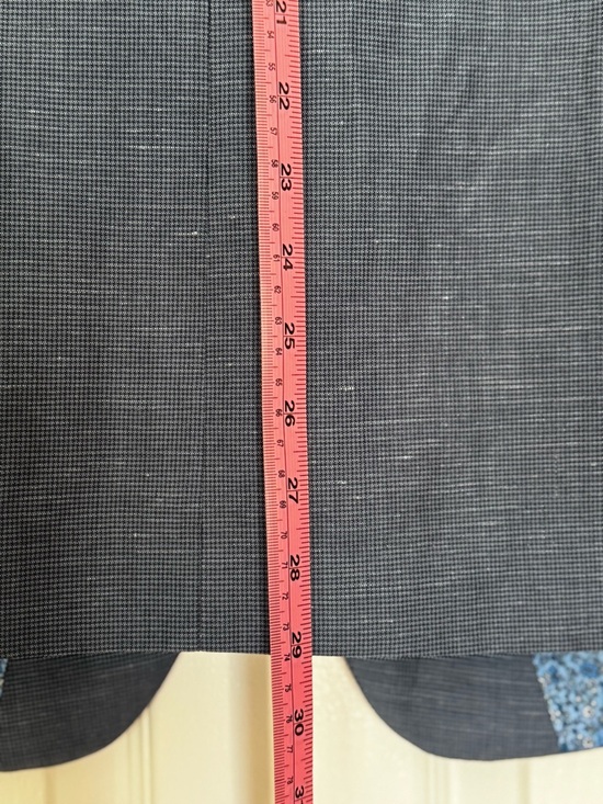 Original Penguin Men's Blue Notch Lapel Suit Jacket Size 44R - Picture 7 of 14